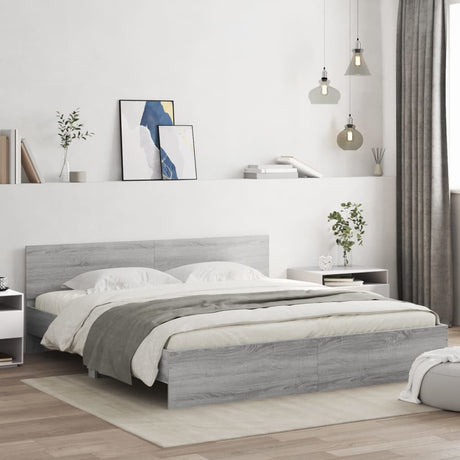Bed Frame Without Mattress With Led Lights