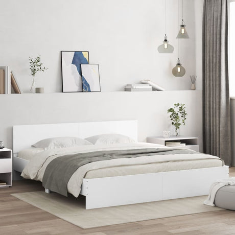 Bed Frame Without Mattress With Led Lights