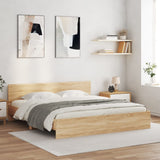 Bed Frame Without Mattress With Led Lights