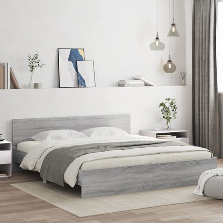 Bed Frame Without Mattress With Led Lights