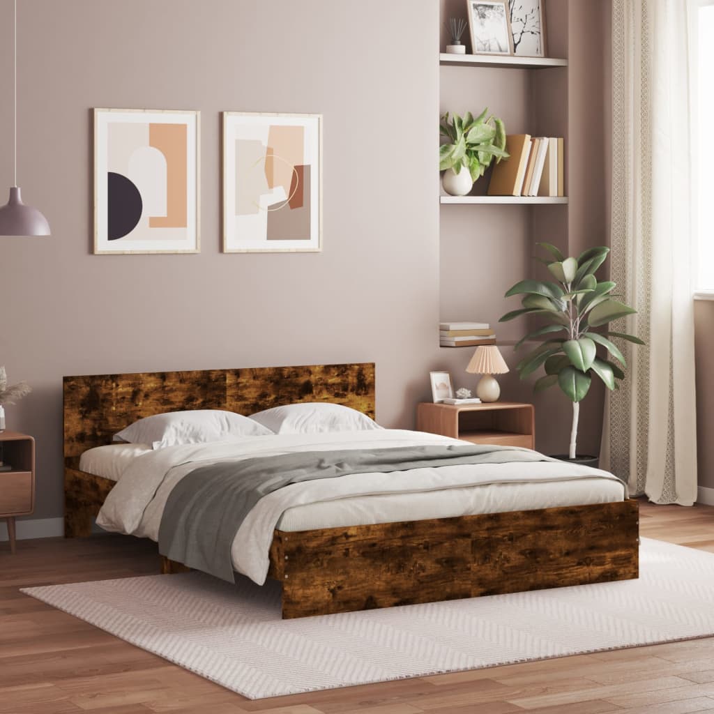 Bed Frame Without Mattress With Led Lights