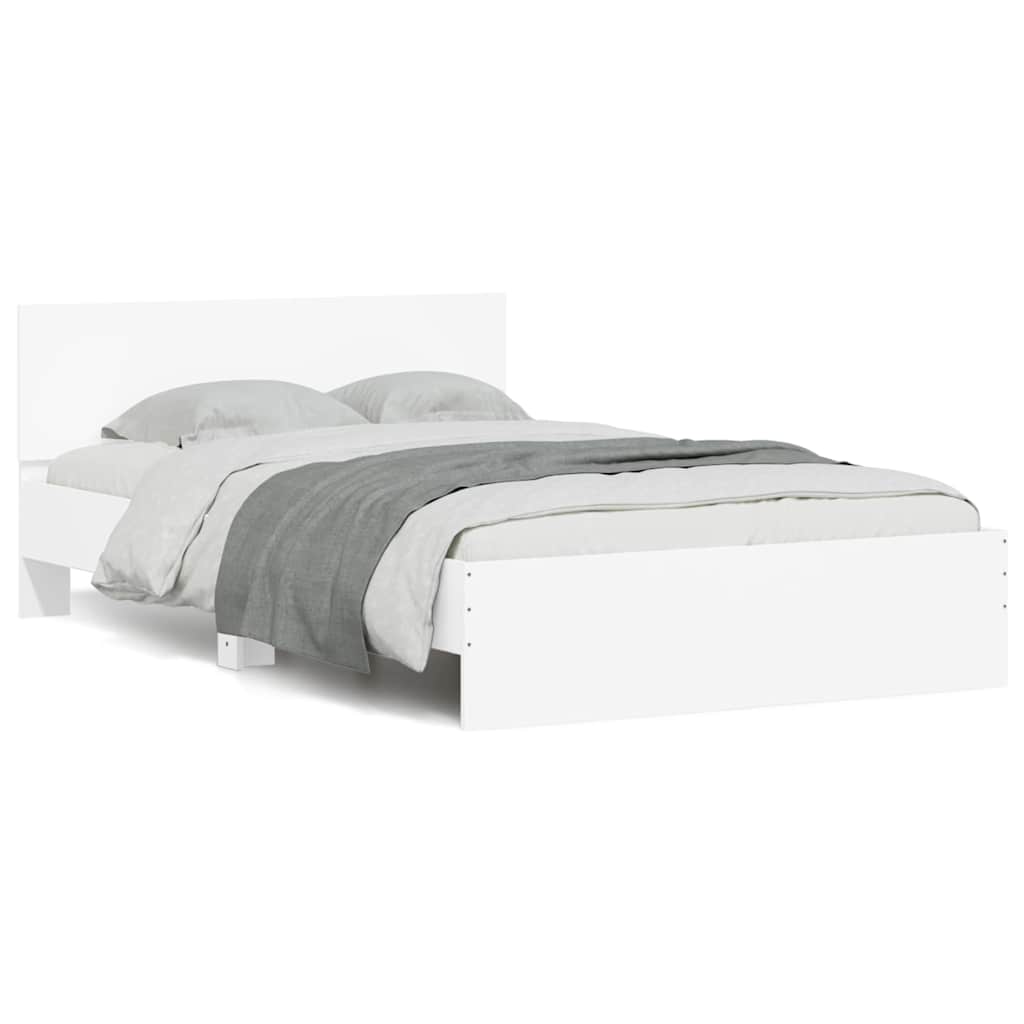 Bed Frame Without Mattress With Led Lights