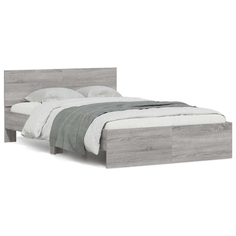 Bed Frame Without Mattress With Led Lights