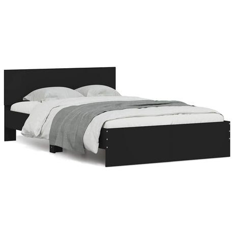 Bed Frame Without Mattress With Led Lights