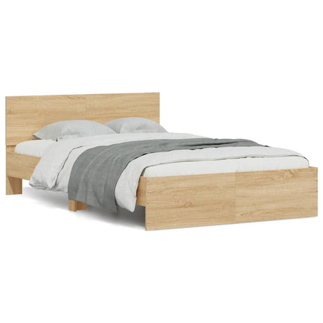 Bed Frame Without Mattress With Led Lights