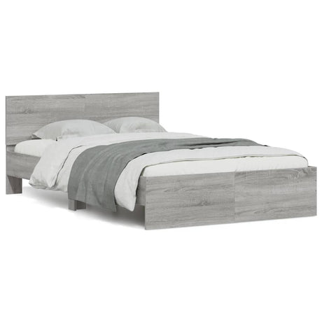 Bed Frame Without Mattress With Led Lights