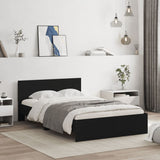Bed Frame Without Mattress With Led Lights