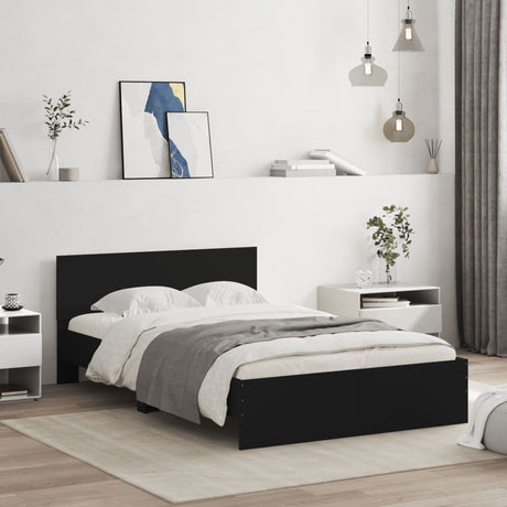 Bed Frame Without Mattress With Led Lights