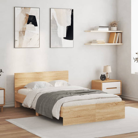 Bed Frame Without Mattress With Led Lights