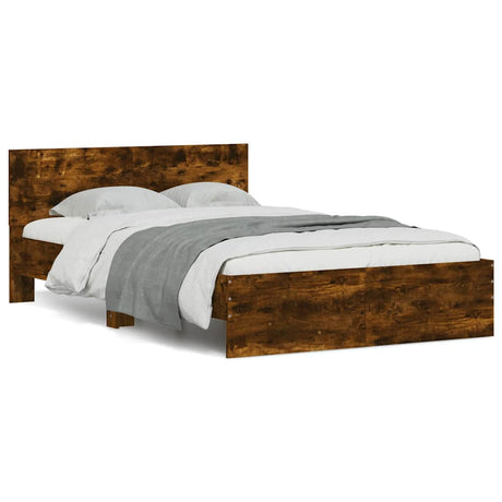 Bed Frame Without Mattress With Led Lights