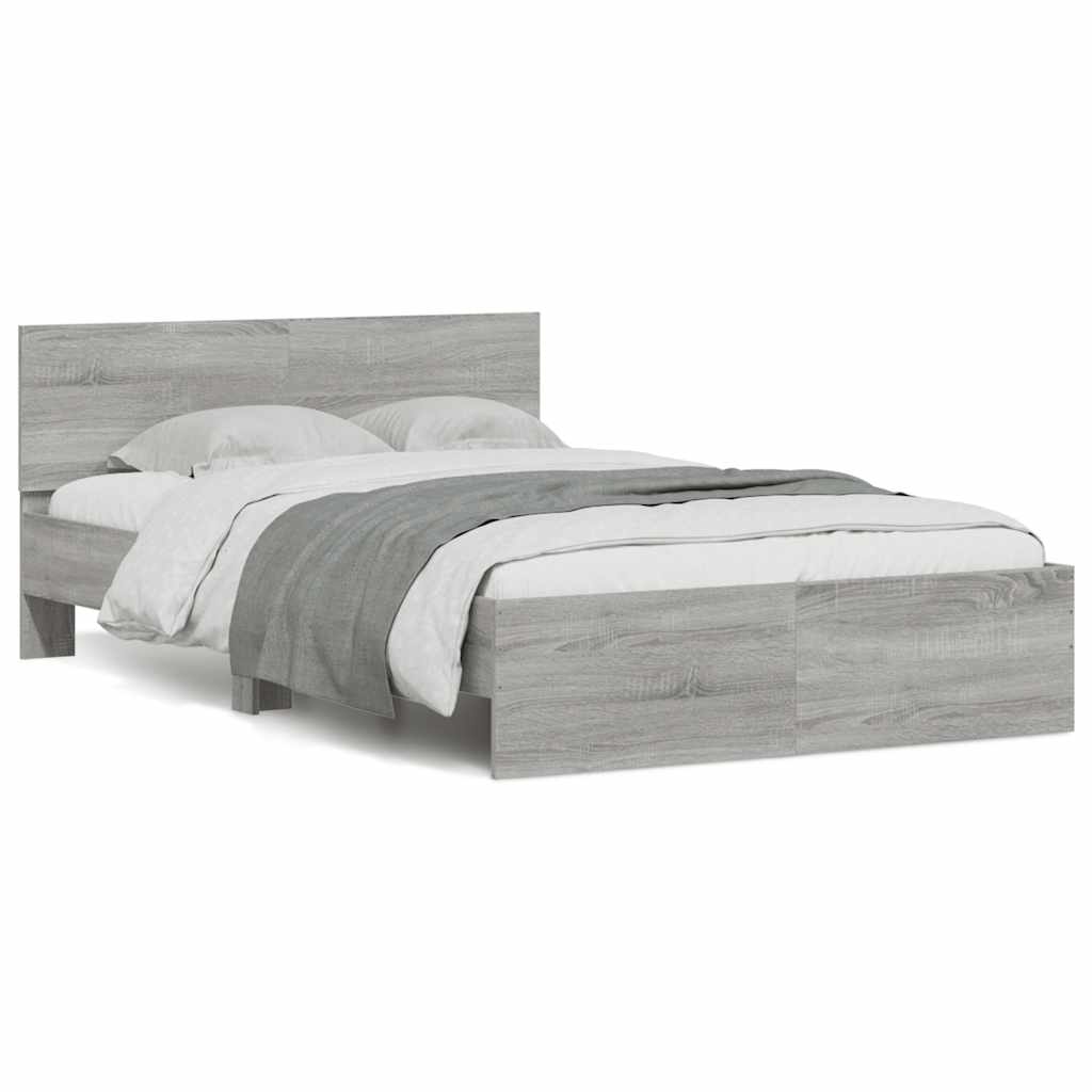 Bed Frame Without Mattress With Led Lights