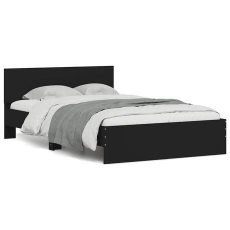 Bed Frame Without Mattress With Led Lights