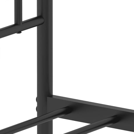 Metal Bed Frame Without Mattress 75X190Cm