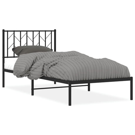 Metal Bed Frame Without Mattress 90X200Cm