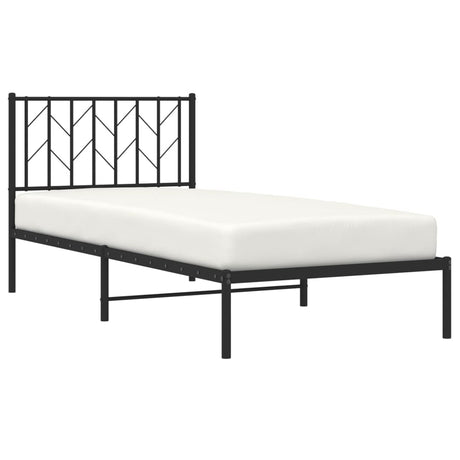 Metal Bed Frame Without Mattress 90X200Cm