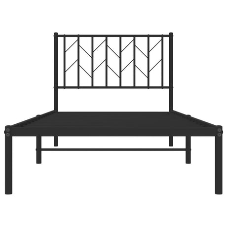 Metal Bed Frame Without Mattress 90X200Cm