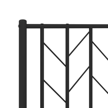 Metal Bed Frame Without Mattress 90X200Cm
