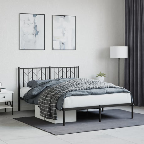 Metal Bed Frame Without Mattress 90X200Cm