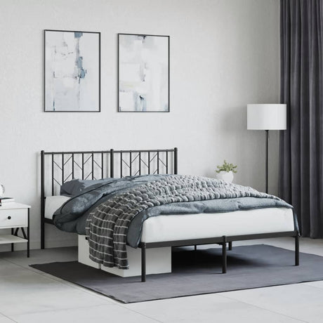 Metal Bed Frame Without Mattress 90X200Cm