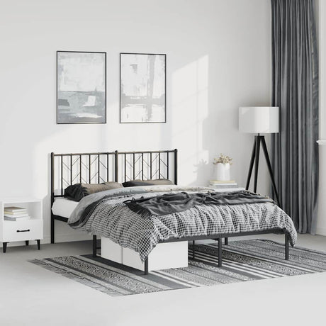 Metal Bed Frame Without Mattress 90X200Cm