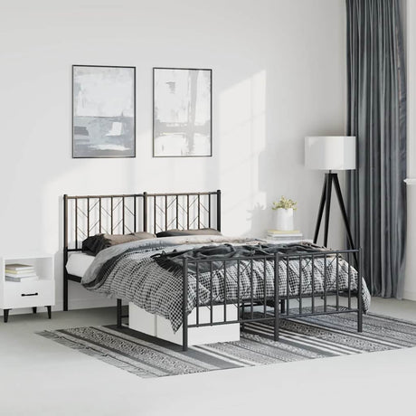 Metal Bed Frame Without Mattress 90X200Cm