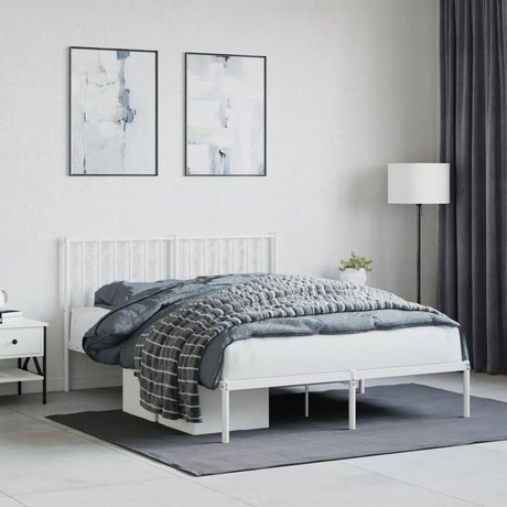 Metal Bed Frame Without Mattress 90X200Cm
