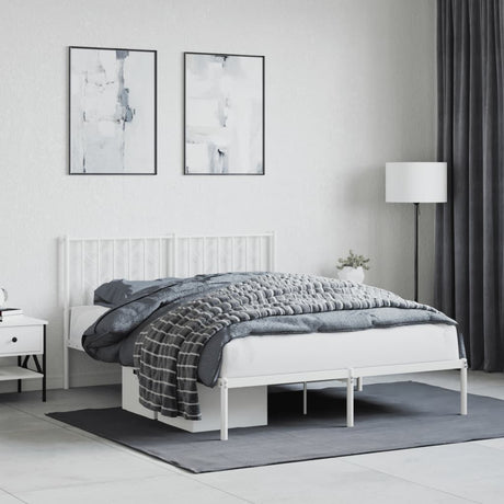 Metal Bed Frame Without Mattress 90X200Cm