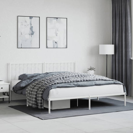 Metal Bed Frame Without Mattress 90X200Cm