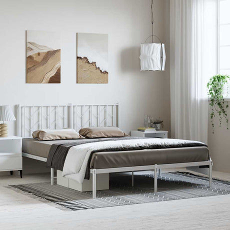 Metal Bed Frame Without Mattress 90X200Cm
