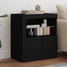 Sideboard With Led Lights 60.5X37X67 Cm