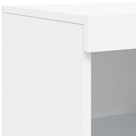 Sideboard With Led Lights 41X37X100 Cm