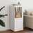 Sideboard With Led Lights 41X37X100 Cm