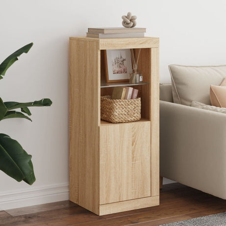 Sideboard With Led Lights 41X37X100 Cm
