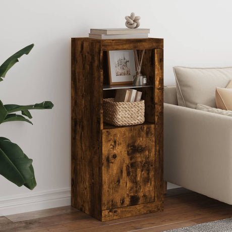 Sideboard With Led Lights 41X37X100 Cm