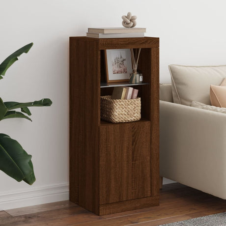 Sideboard With Led Lights 41X37X100 Cm