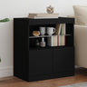Sideboard With Led Lights 60X37X67 Cm