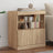 Sideboard With Led Lights 60X37X67 Cm