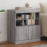 Sideboard With Led Lights 60X37X67 Cm