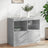Sideboard With Led Lights 81X37X67 Cm
