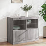 Sideboard With Led Lights 81X37X67 Cm