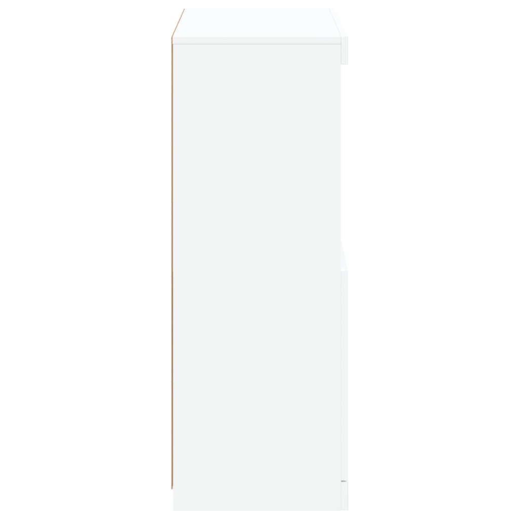 Sideboard With Led Lights 60.5X37X100 Cm