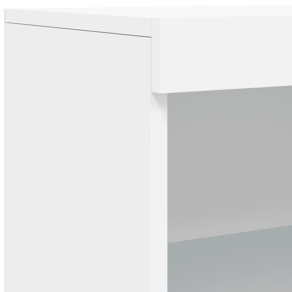 Sideboard With Led Lights 60.5X37X100 Cm