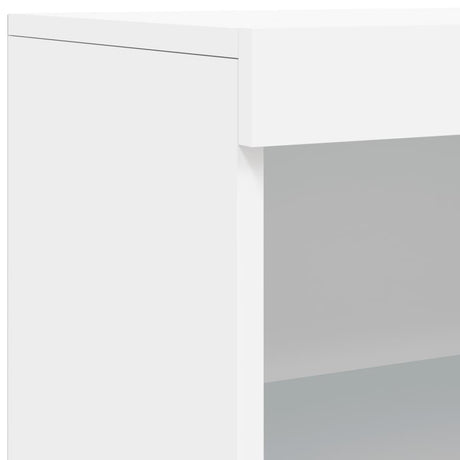 Sideboard With Led Lights 60.5X37X100 Cm