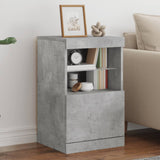 Sideboard With Led Lights 41X37X67 Cm