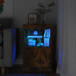 Sideboard With Led Lights 41X37X67 Cm