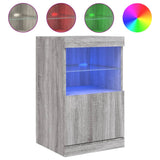 Sideboard With Led Lights 41X37X67 Cm