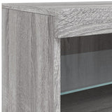 Sideboard With Led Lights 41X37X67 Cm