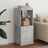 Sideboard With Led Lights 41X37X100 Cm