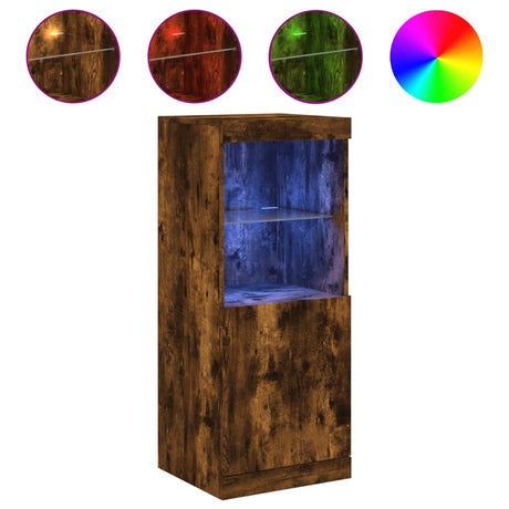 Sideboard With Led Lights 41X37X100 Cm