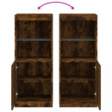 Sideboard With Led Lights 41X37X100 Cm